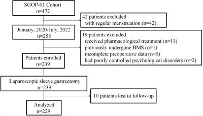 Total weight loss rather than preoperative body mass index correlates with remission of irregular menstruation after sleeve gastrectomy in patients with polycystic ovary syndrome